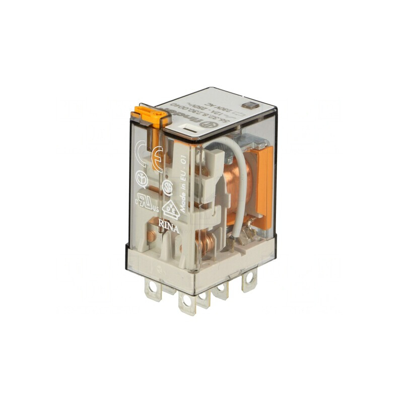 Releu Electromagnetic DPDT 230VAC 20A | Electronic-mag.ro | Componente Electronice
