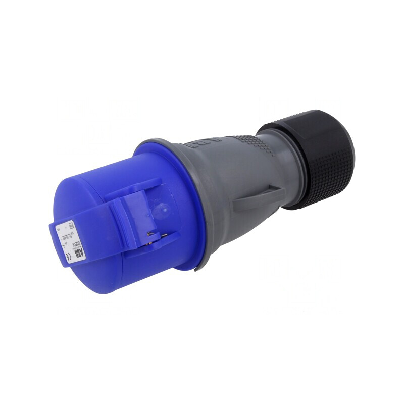 Conector alimentare AC trifazat mufă mamă pe cablu | Electronic-mag.ro | Componente Electronice