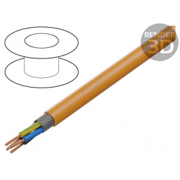 Cablu pentru servomotoare ÖLFLEX SERVO FD 796 CP 4G2,5mm2