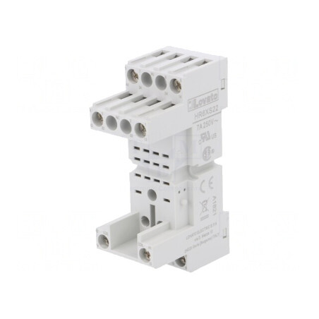 Stativ DIN pentru şină 10A 250VAC | Electronic-mag.ro | Componente Electronice