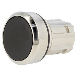 Comutator apăsare 22mm negru | Electronic-mag.ro | Componente Electronice