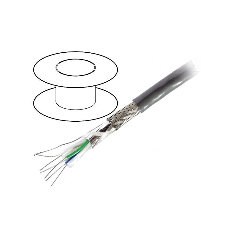 Cablu RS485 152m PVC Crom 3x2x24AWG 300V | Electronic-mag.ro | Componente Electronice Cablu RS485 152m PVC Crom 3x2x24AWG 300V | Electronic-mag.ro | Componente Electronice