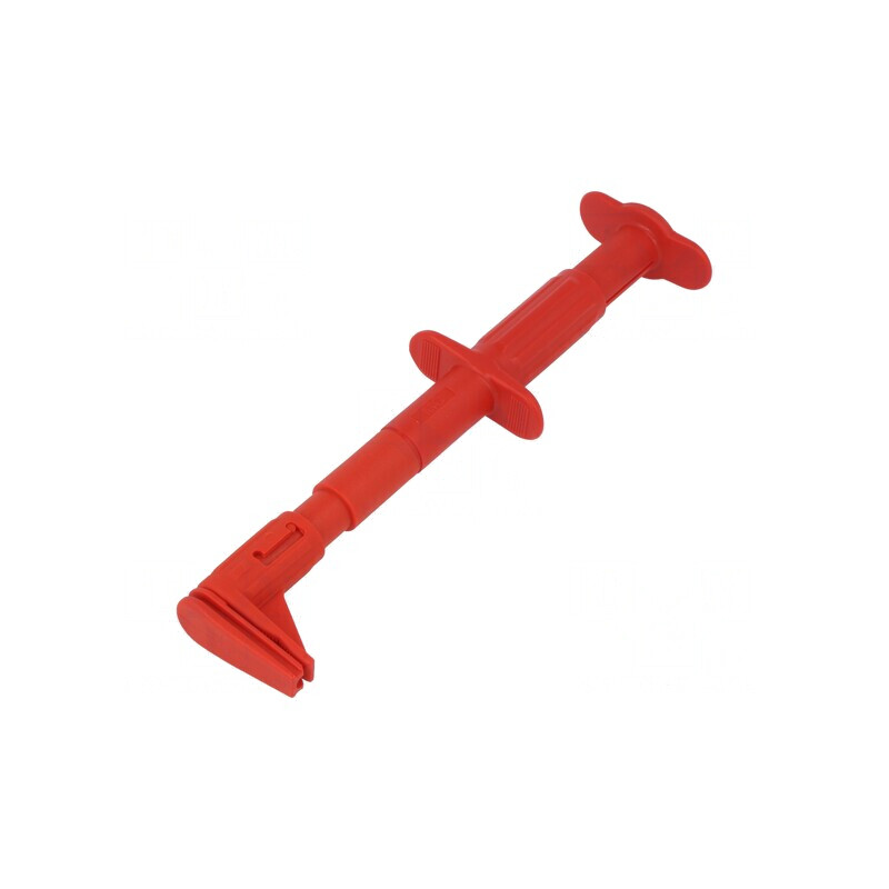Clips Măsurare Crocodil 5A 1kVDC Roșie 4mm | Electronic-mag.ro | Componente Electronice