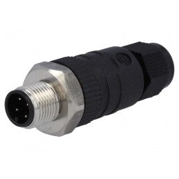 Mufă M12 4-Pin pe Cablu IP67 | Electronic-mag.ro | Componente Electronice