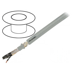 Cablu de Control Gri 2x1mm2 Cu | Electronic-mag.ro | Componente Electronice
