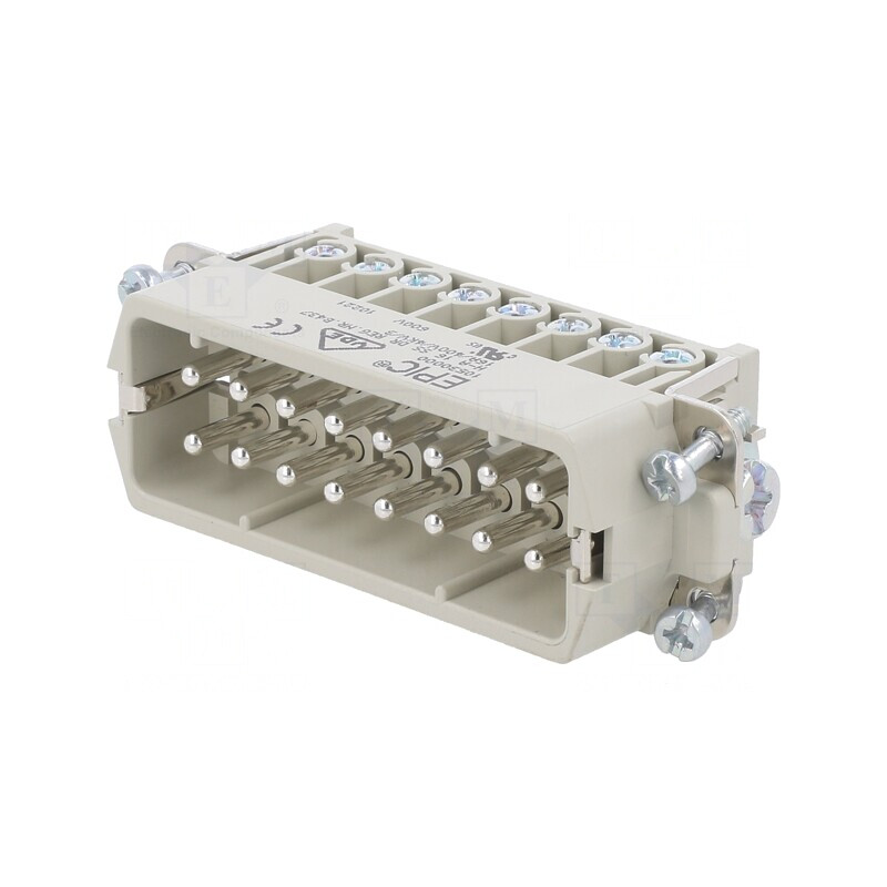 Conector HDC Tată EPIC H-A 16 Pin 16 PE | Electronic-mag.ro | Componente Electronice
