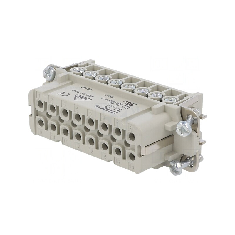 Conector HDC Mamă EPIC H-A 16 PIN 16 PE | Electronic-mag.ro | Componente Electronice