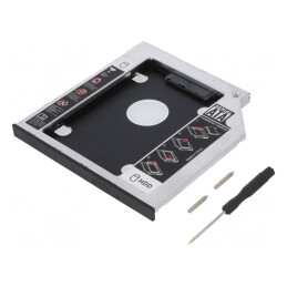 Carcasă Hard Disk 2,5" Aluminiu | Electronic-mag.ro | Componente Electronice