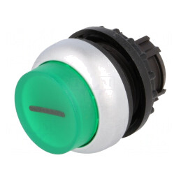 Comutator apăsare 22mm verde IP67 | Electronic-mag.ro | Componente Electronice