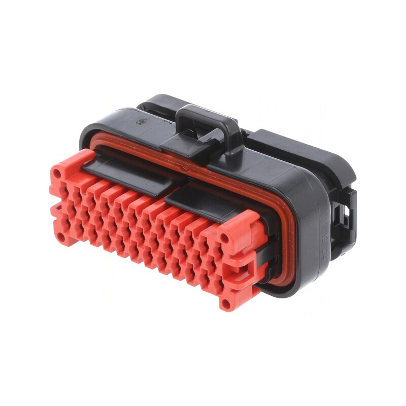 Conector Automotive AMPSEAL Mamă 35 PIN Negru | Electronic-mag.ro | Componente Electronice