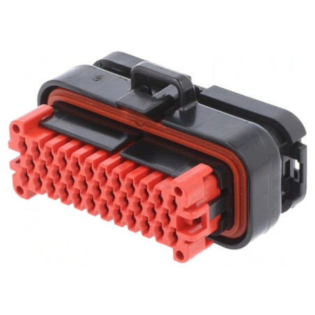 Conector Automotive AMPSEAL Mamă 35 PIN Negru | Electronic-mag.ro | Componente Electronice