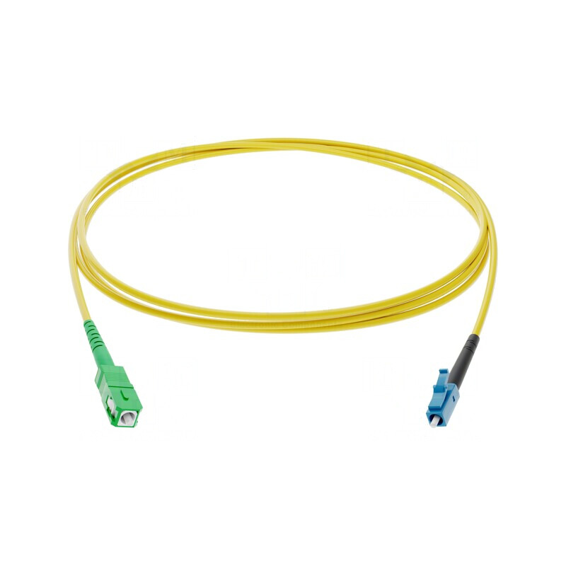 Patch Cord Fibră Optică LC/UPC la SC/APC 1m | Electronic-mag.ro | Componente Electronice