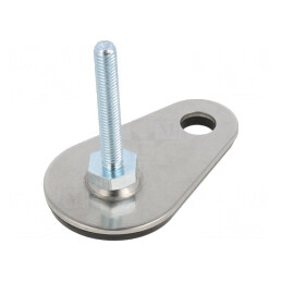 Picioruș Reglabil Oțel M8 50mm | Electronic-mag.ro | Componente Electronice