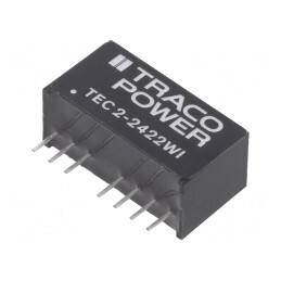 Convertor DC/DC 2W 9-36V la 12V/-12V SIP8 | Electronic-mag.ro | Componente Electronice