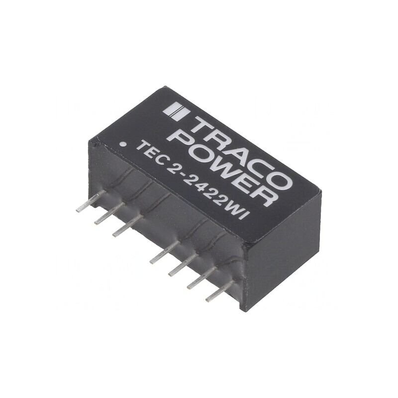 Convertor DC/DC 2W 9-36V la 12V/-12V SIP8 | Electronic-mag.ro | Componente Electronice