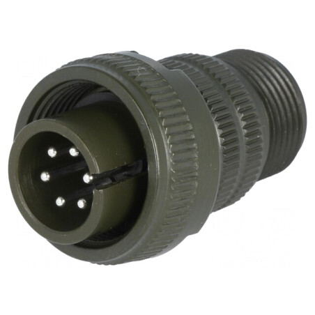 Conector circular 14S aliaj aluminiu | Electronic-mag.ro | Componente Electronice