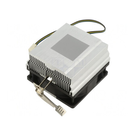 Radiator Aluminiu 12VDC 60m3/h | Electronic-mag.ro | Componente Electronice