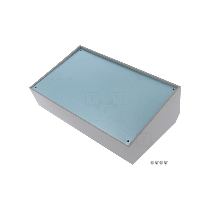 Carcasă Desktop PULT-36 ABS Oțel 130x216x77mm | Electronic-mag.ro | Componente Electronice