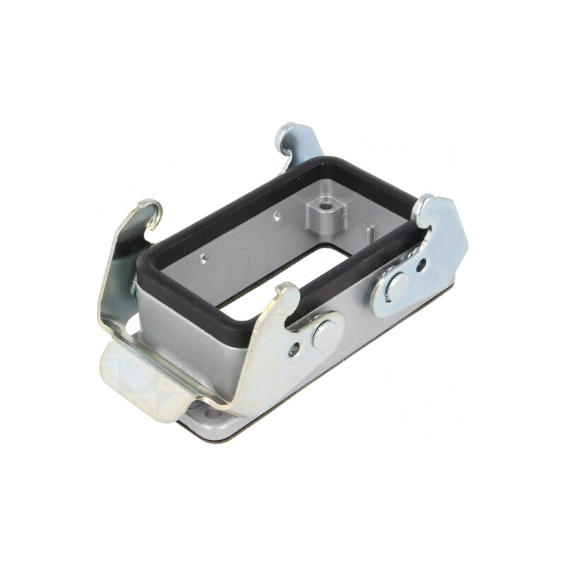 Carcasă pentru conectori HDC C146 E10 aluminiu | Electronic-mag.ro | Componente Electronice