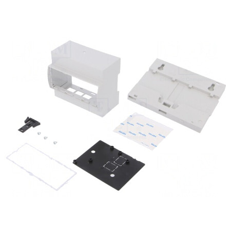 Carcasă pentru calculator ODROID C1 ABS policarbonat gri | Electronic-mag.ro | Componente Electronice