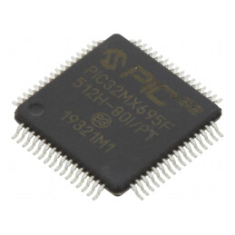 Microcontroler PIC 512kB 80MHz 2,3-3,6V SMD TQFP64 | Electronic-mag.ro | Componente Electronice