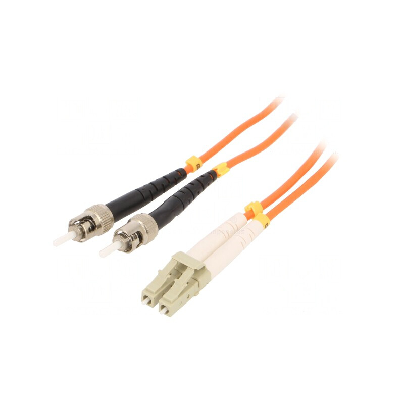 Patch Cord Fibră OM2 LC/UPC-ST/UPC 10m Portocaliu