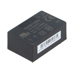 Convertor AC/DC 4W 12VDC | Electronic-mag.ro | Componente Electronice