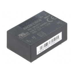 Convertor AC/DC 4W 3,3VDC | Electronic-mag.ro | Componente Electronice