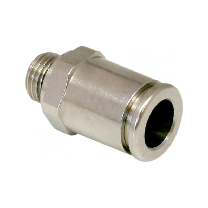 Racord push-in drept 12mm G1/4-AG alamă nichelată 20-80°C | Electronic-mag.ro | Componente Electronice