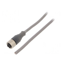 Cablu Conectare M12 4 PIN 3m PVC | Electronic-mag.ro | Componente Electronice