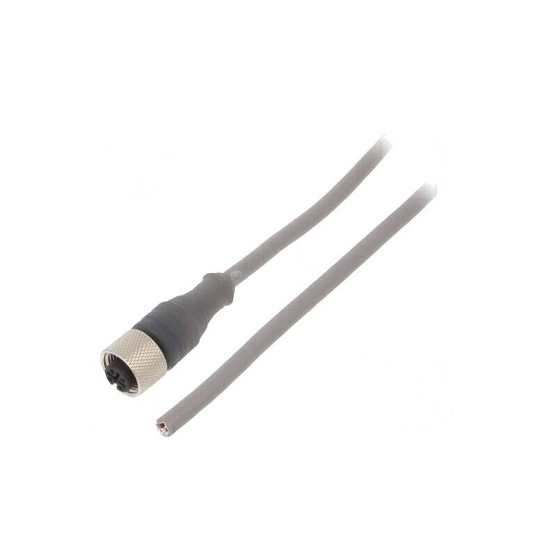 Cablu Conectare M12 4 PIN 3m PVC | Electronic-mag.ro | Componente Electronice
