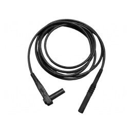 Cablu de măsurare 20A 1m negru 1kV izolat | Electronic-mag.ro | Componente Electronice