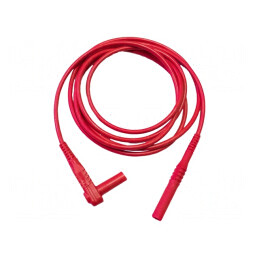 Cablu de măsurare 20A 1kV 1m roșu | Electronic-mag.ro | Componente Electronice