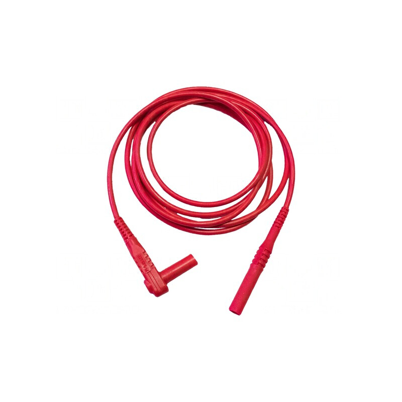 Cablu de măsurare 20A 1kV 1m roșu | Electronic-mag.ro | Componente Electronice