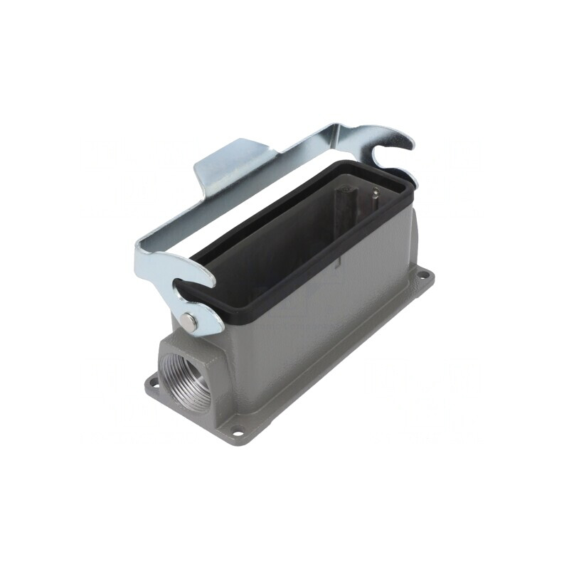 Carcasă pentru conectori HDC D24B cu clichet PG21 | Electronic-mag.ro | Componente Electronice