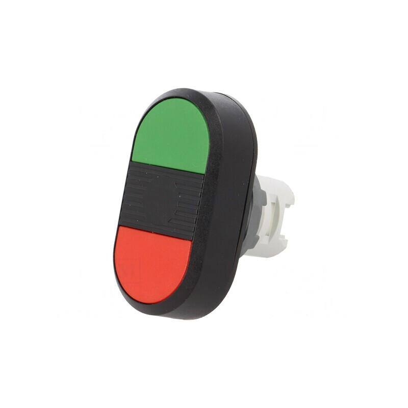 Comutator Dublu 22mm Roșu/Verde | Electronic-mag.ro | Componente Electronice