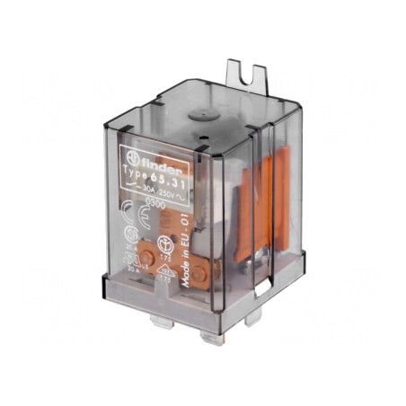 Releu Electromagnetic SPST-NO 230VAC 30A 250VAC | Electronic-mag.ro | Componente Electronice