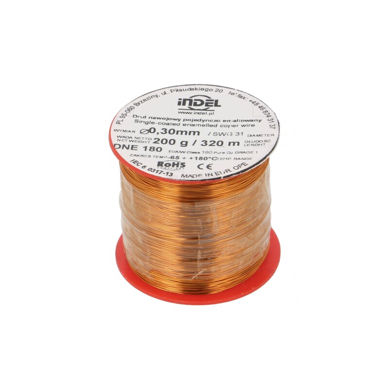 Sârmă emailată 0,3mm 0,2kg Cu | Electronic-mag.ro | Componente Electronice