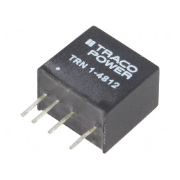 Convertor DC/DC 1W 36-75V la 12V 90mA SIP | Electronic-mag.ro | Componente Electronice