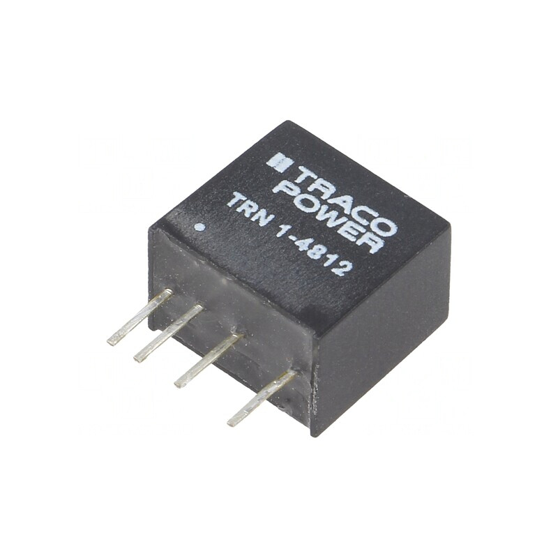 Convertor DC/DC 1W 36-75V la 12V 90mA SIP | Electronic-mag.ro | Componente Electronice