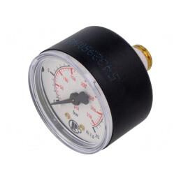 Manometru 0-25 Bar 50mm pentru Lichide și Gaze | Electronic-mag.ro | Componente Electronice