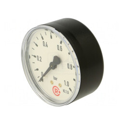Manometru 0-1 Bar 63mm pentru Lichide și Gaze | Electronic-mag.ro | Componente Electronice