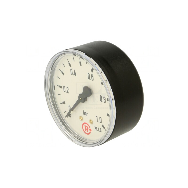 Manometru 0-1 Bar 63mm pentru Lichide și Gaze | Electronic-mag.ro | Componente Electronice