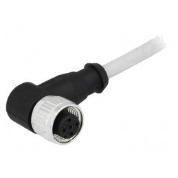 Mufă M12 5 pini mamă cu cablu 2m DeviceNet/CANopen | Electronic-mag.ro | Componente Electronice