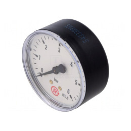 Manometru 0-6 Bar 63mm pentru Lichide și Gaze | Electronic-mag.ro | Componente Electronice