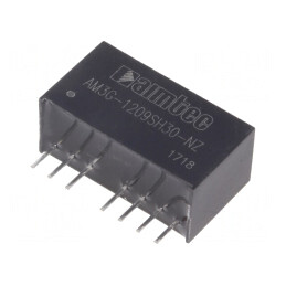 Convertor DC/DC 3W 9-18V la 9V 333mA SIP8 | Electronic-mag.ro | Componente Electronice