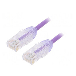 Patch Cord F/UTP Cat6a 1m Portocaliu