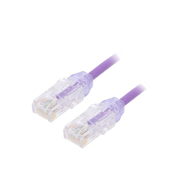 Patch Cord F/UTP Cat6a 1m Portocaliu | Electronic-mag.ro | Componente Electronice