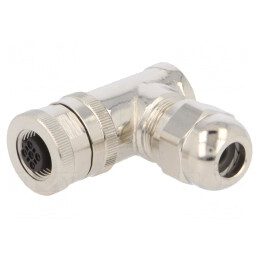 Mufă M12 5 PIN mamă Profibus pe cablu IP67 60V 4A | Electronic-mag.ro | Componente Electronice