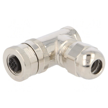 Mufă M12 5 PIN mamă Profibus pe cablu IP67 60V 4A | Electronic-mag.ro | Componente Electronice